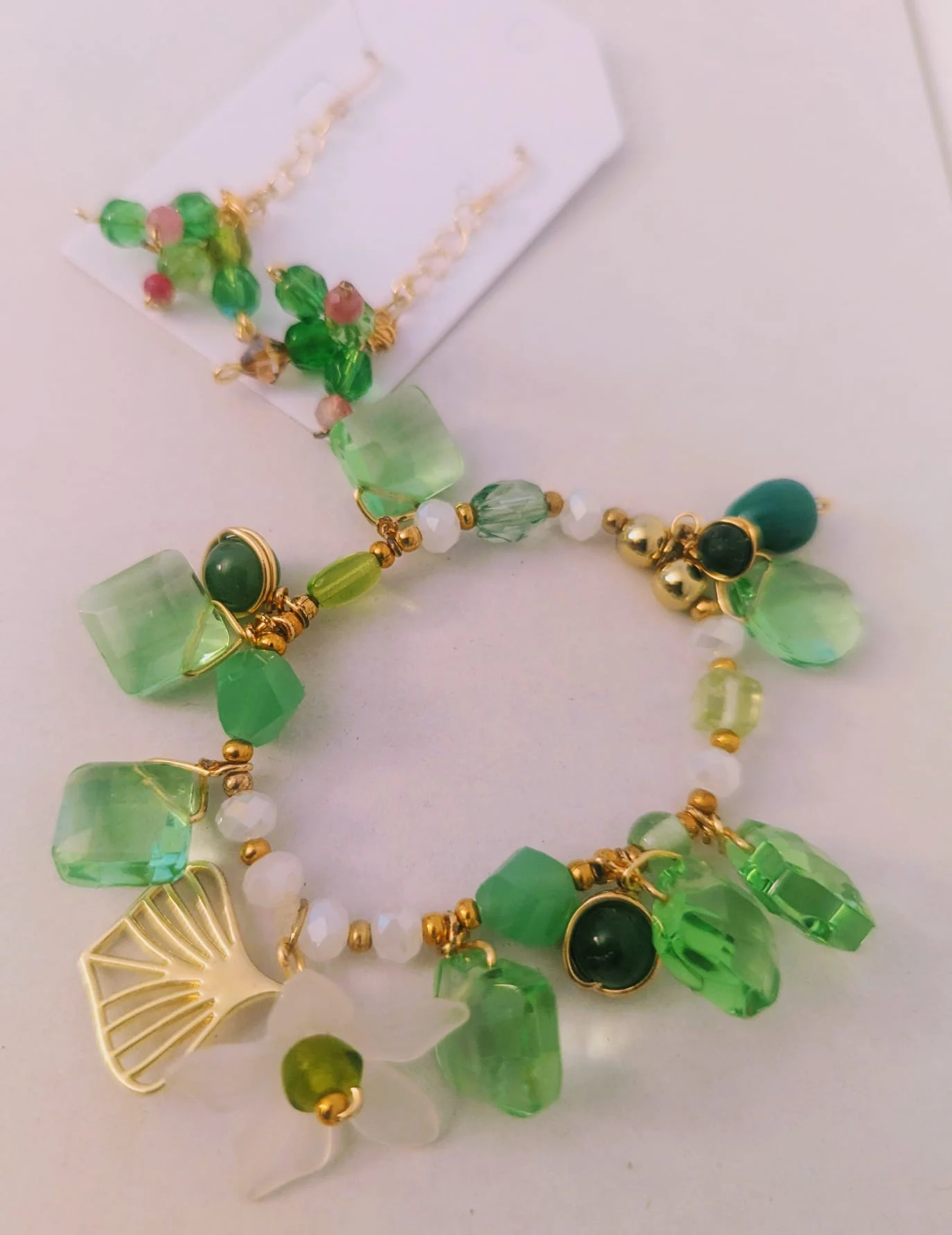 Bracelet with earrings